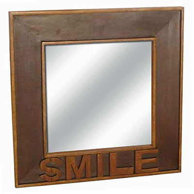 Acacia Lisbon Smile Mirror